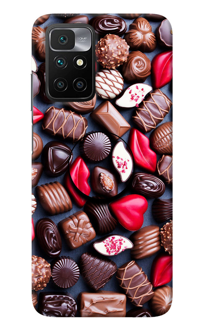 Chocolates Redmi 10 Prime Pop Case