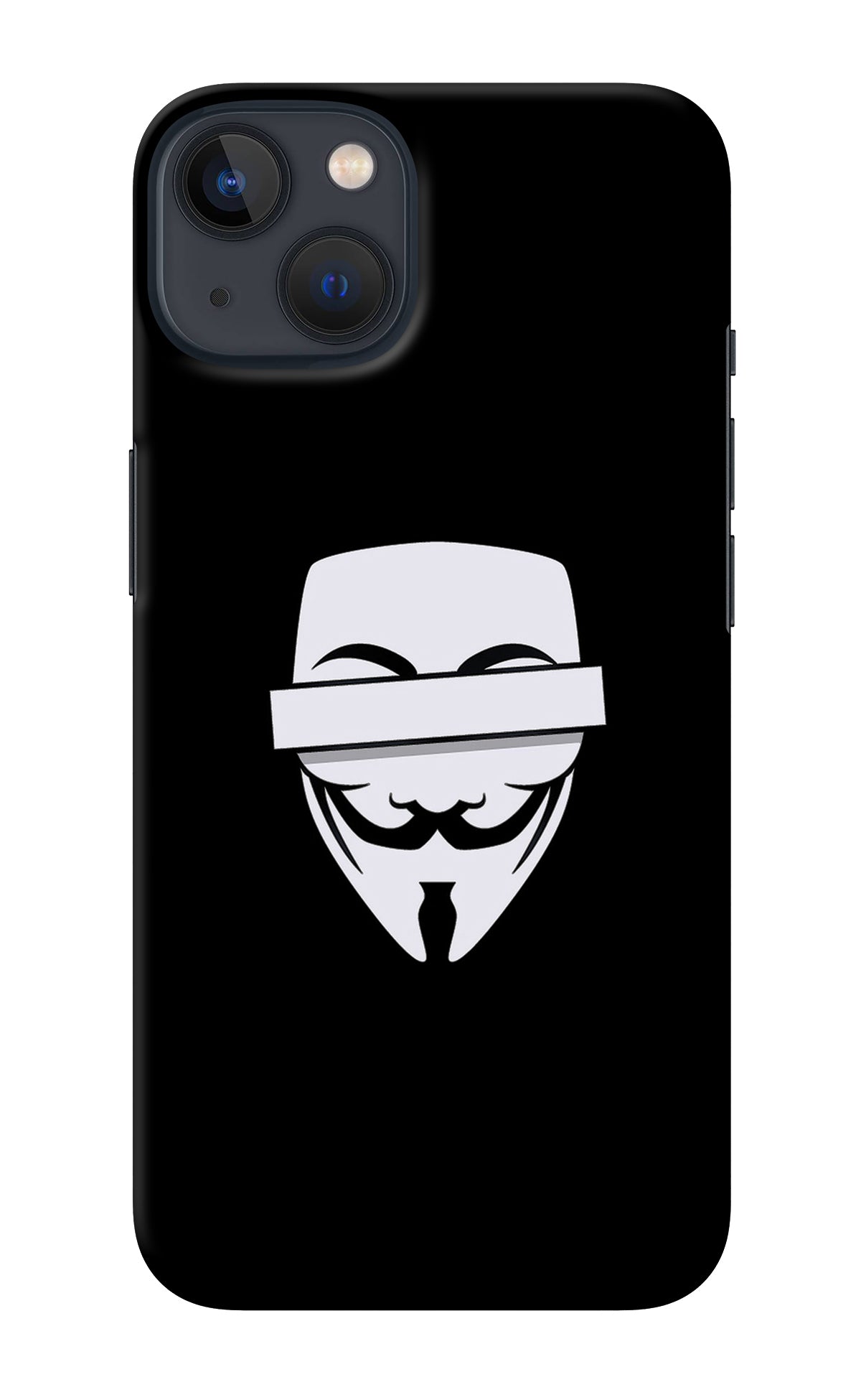 Anonymous Face iPhone 13 Back Cover