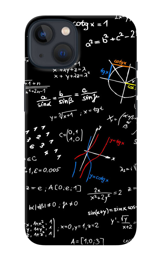 Mathematics Formula iPhone 13 Back Cover