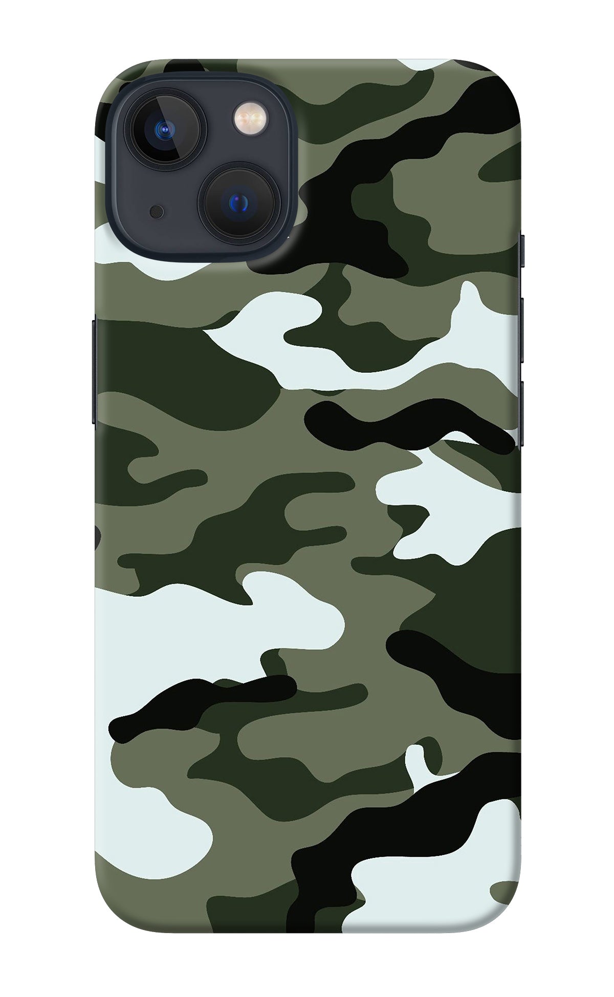 Camouflage iPhone 13 Back Cover