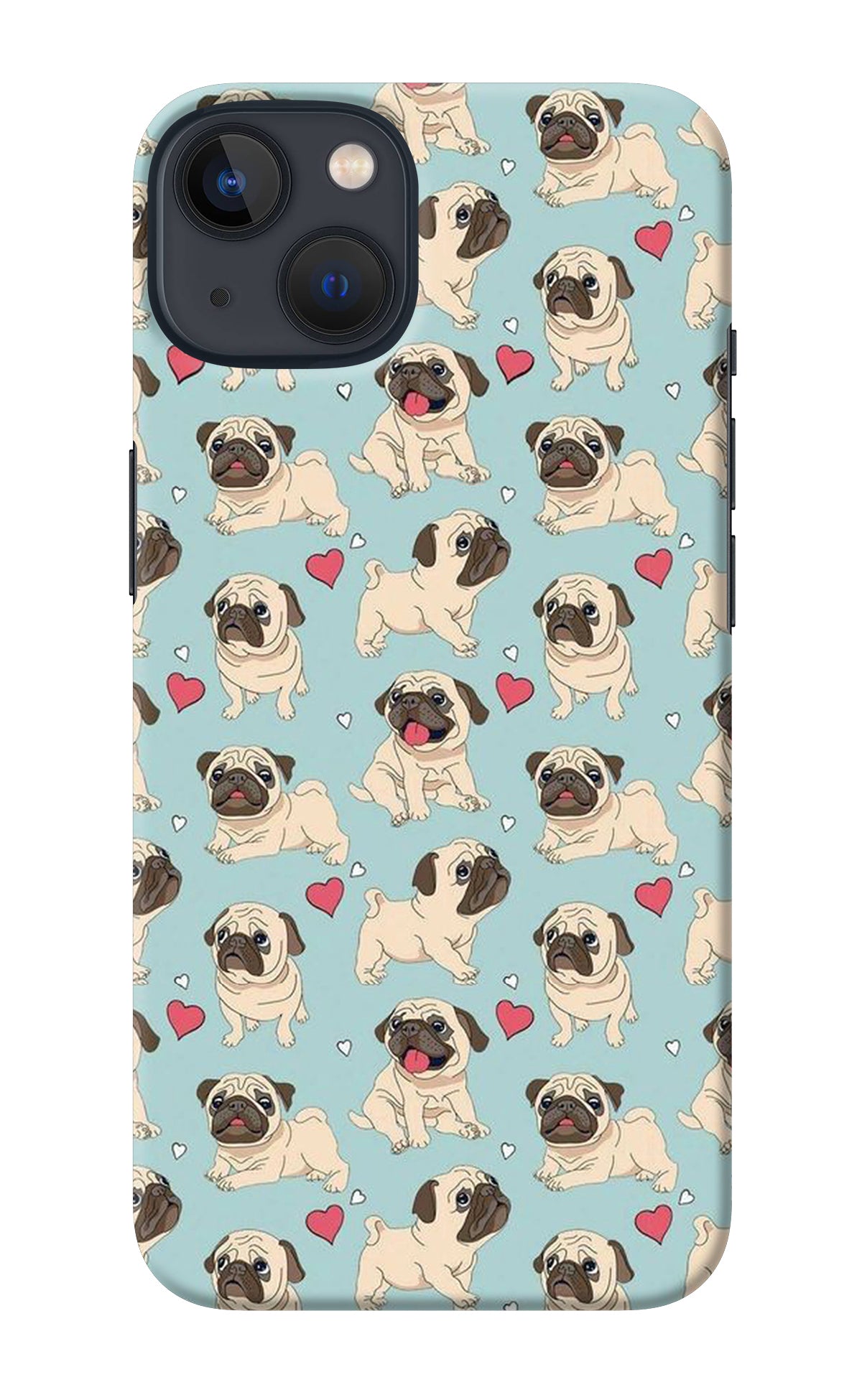 Pug Dog iPhone 13 Back Cover