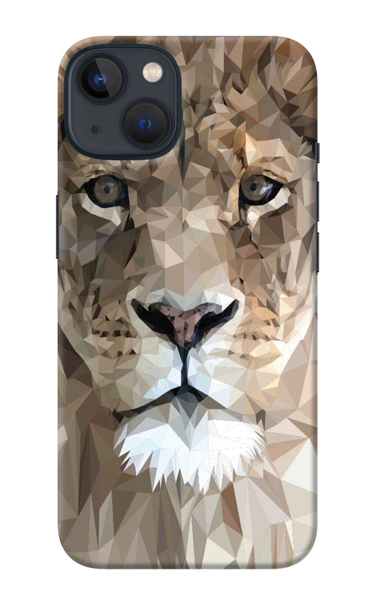 Lion Art iPhone 13 Back Cover