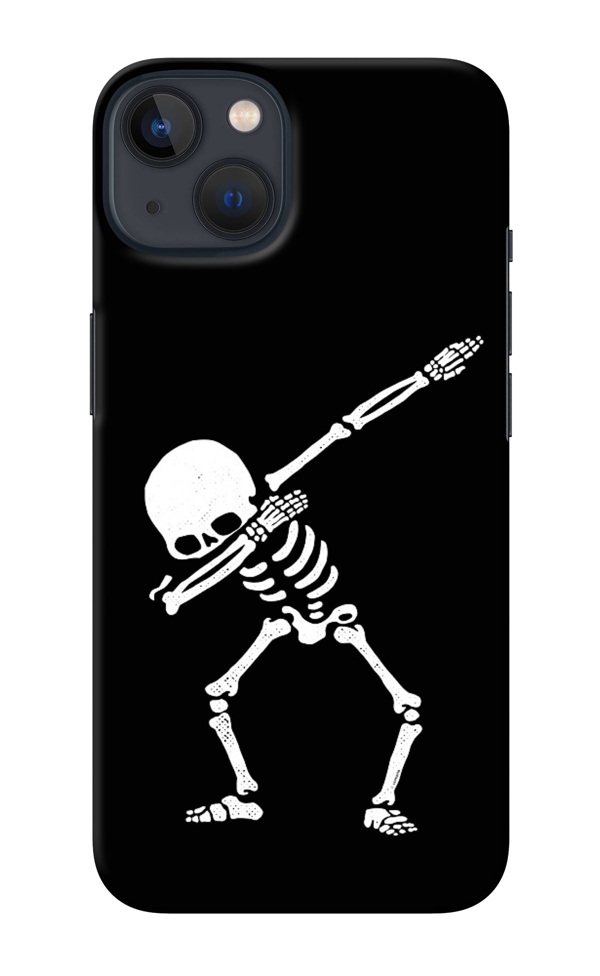 Dabbing Skeleton Art iPhone 13 Back Cover