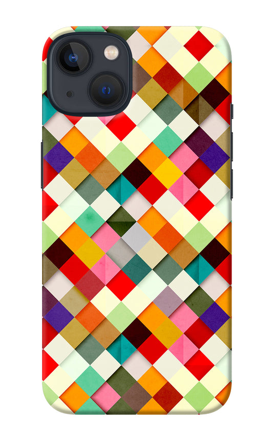 Geometric Abstract Colorful iPhone 13 Back Cover