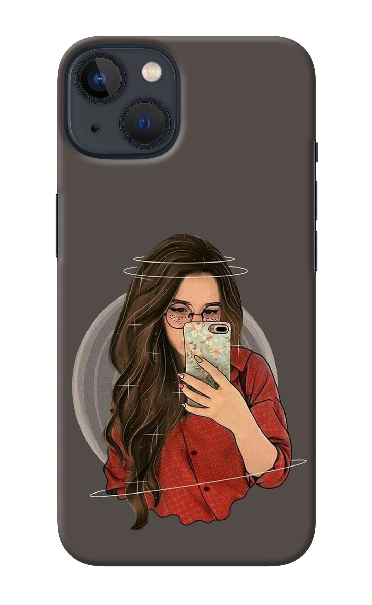 Selfie Queen iPhone 13 Back Cover