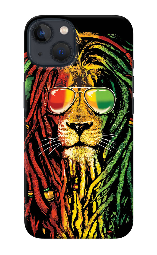 Rasta Lion iPhone 13 Back Cover