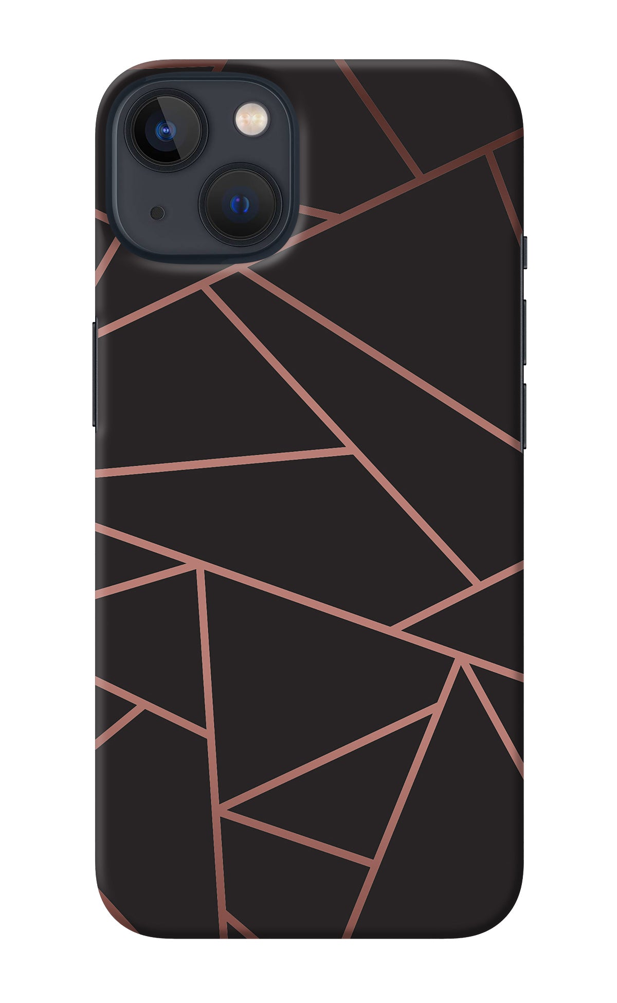 Geometric Pattern iPhone 13 Back Cover