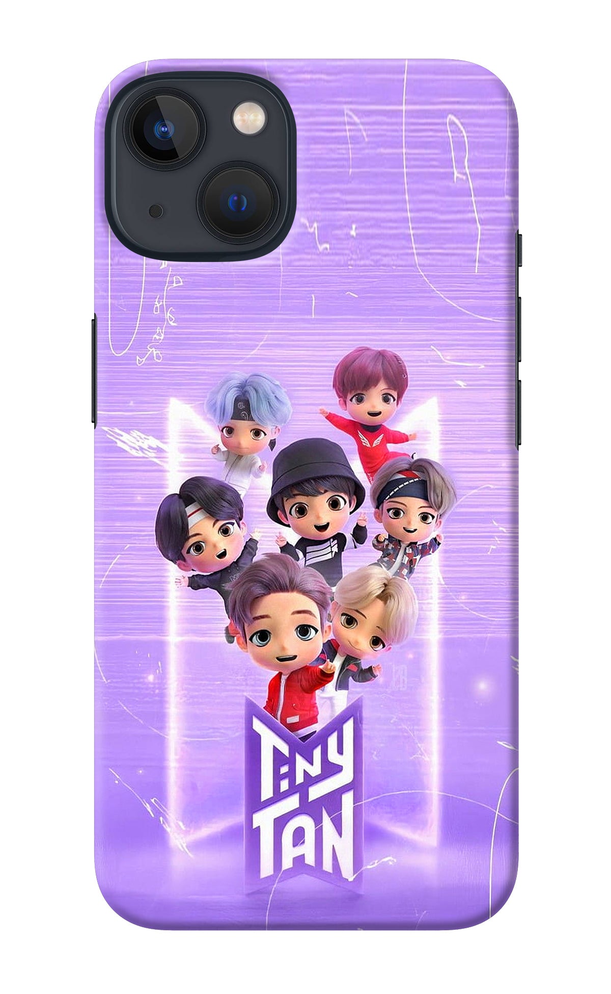 BTS Tiny Tan iPhone 13 Back Cover