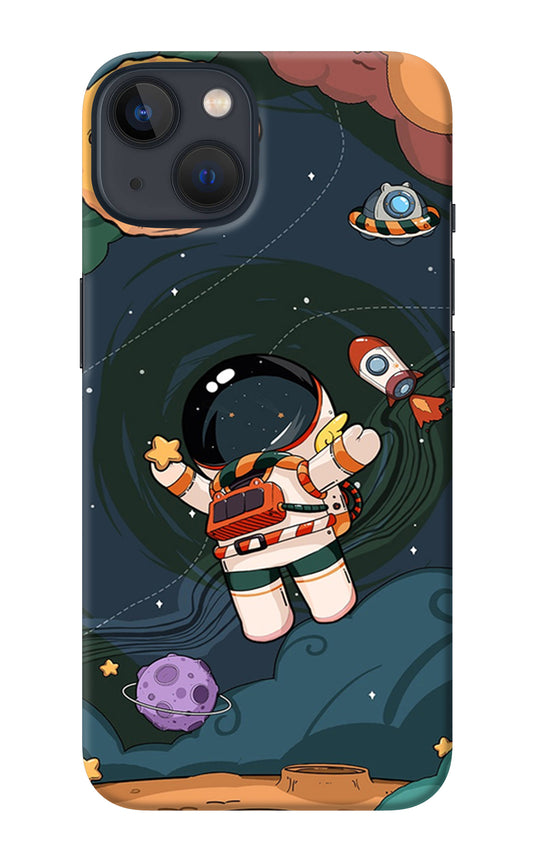 Cartoon Astronaut iPhone 13 Back Cover