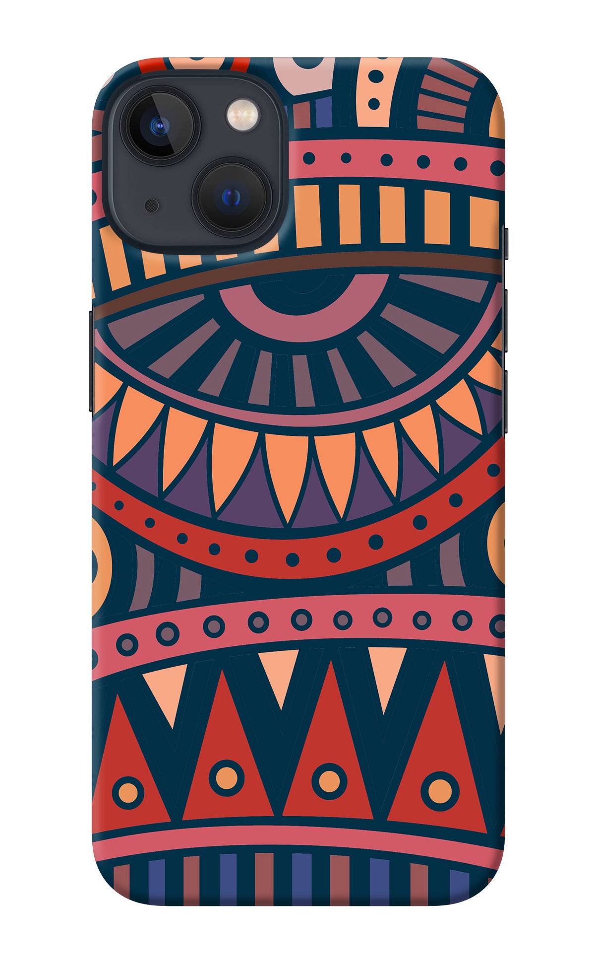 African Culture Design iPhone 13 Back Cover