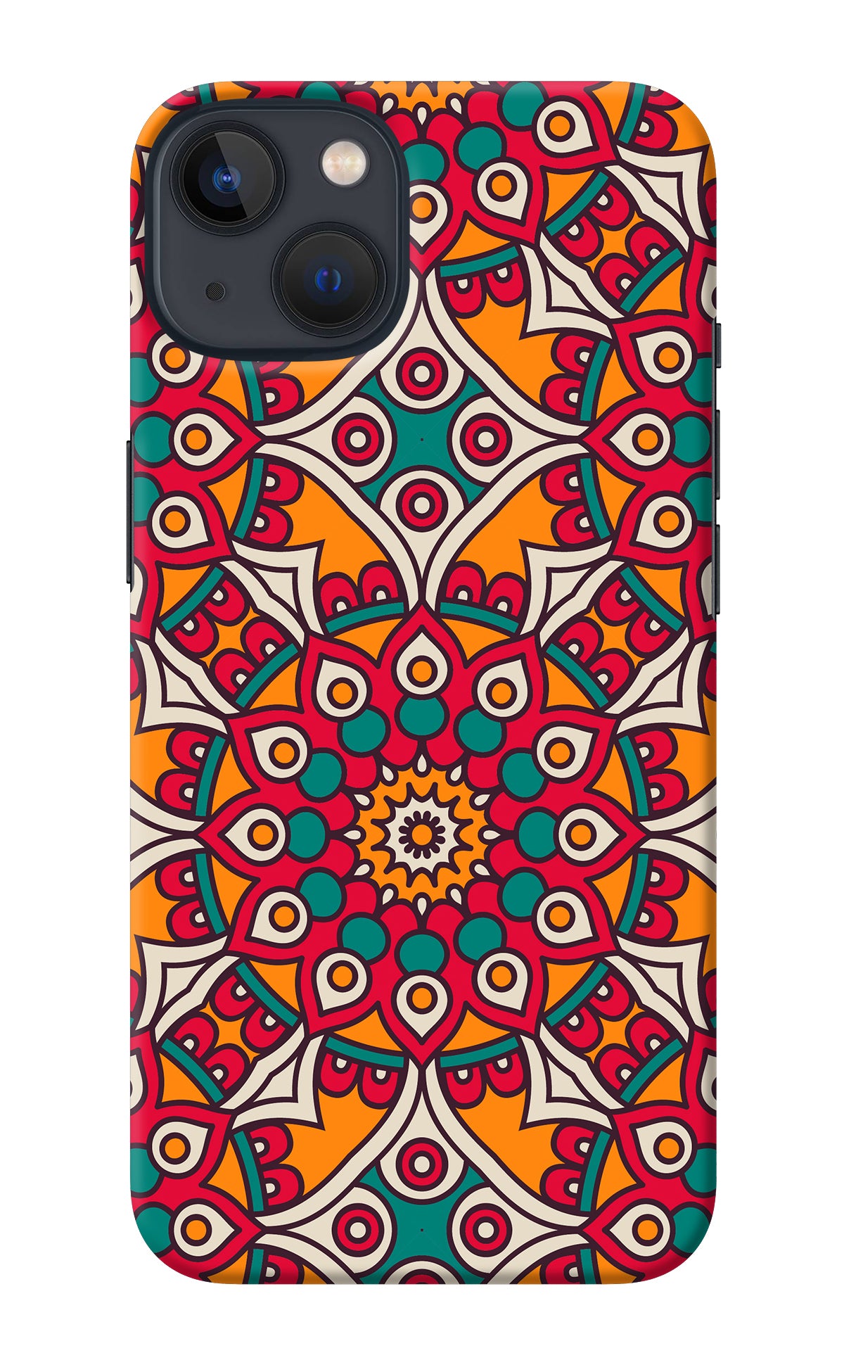 Mandala Art iPhone 13 Back Cover