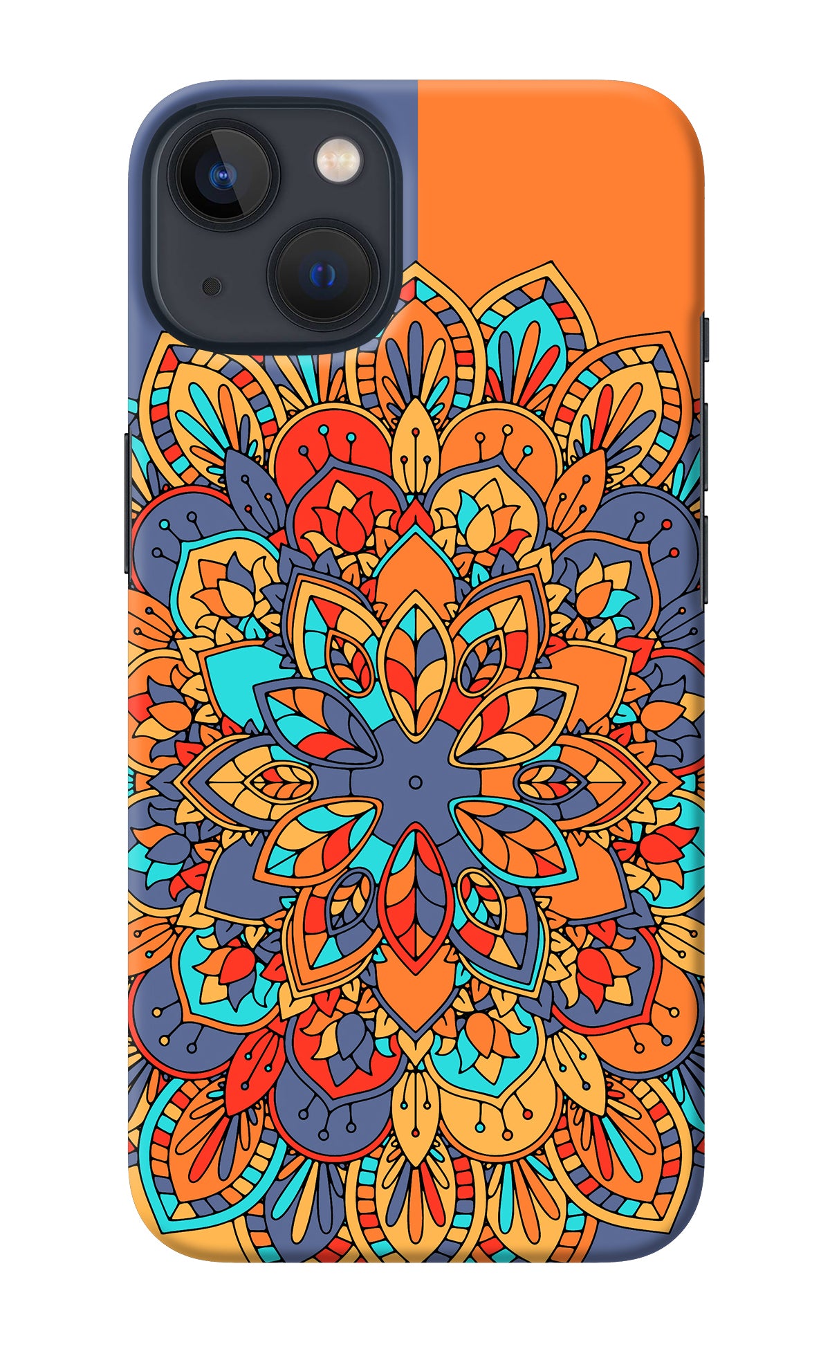 Color Mandala iPhone 13 Back Cover