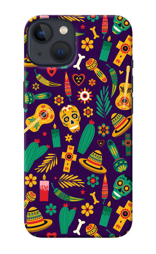 Mexican Artwork iPhone 13 Back Cover