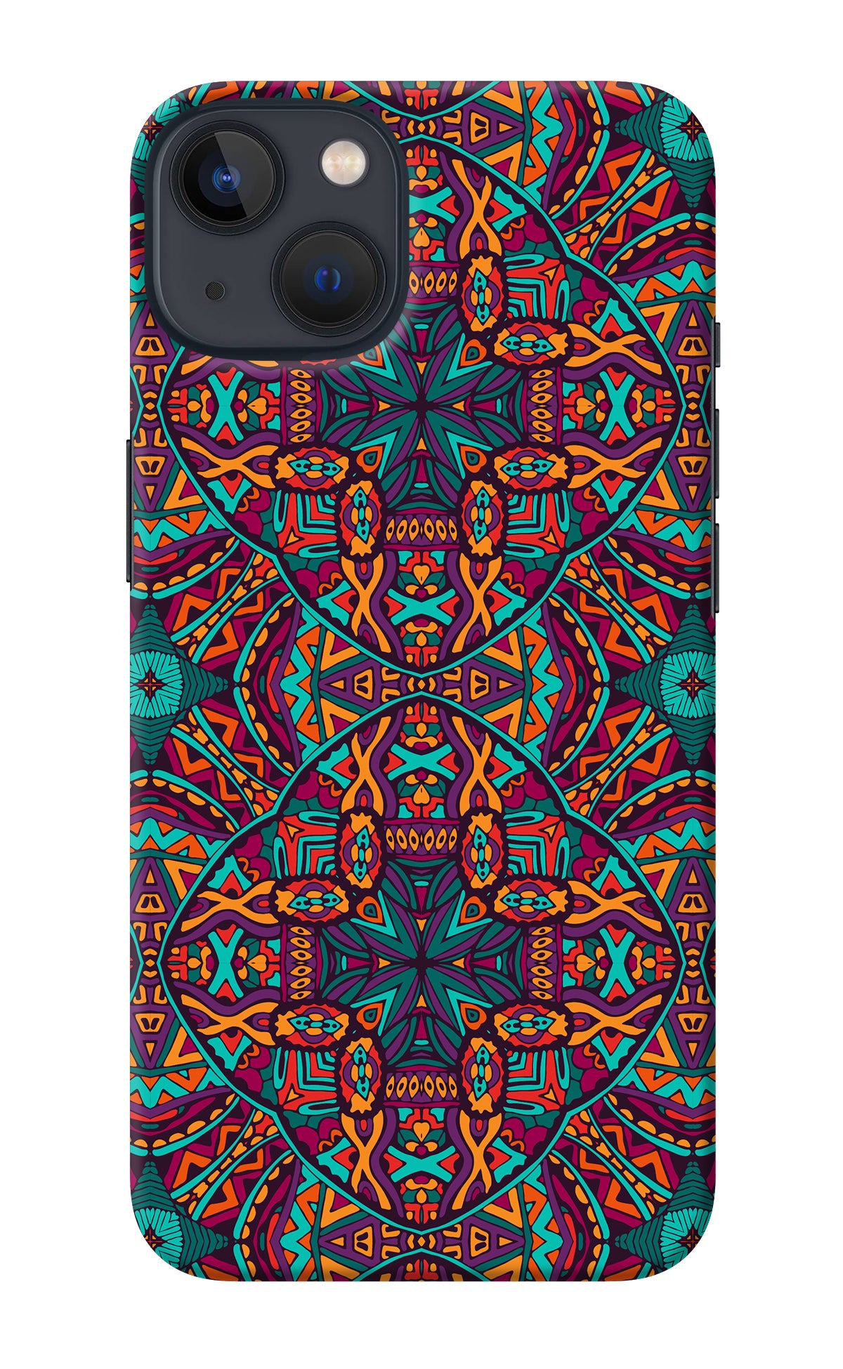 Colour Mandala iPhone 13 Back Cover