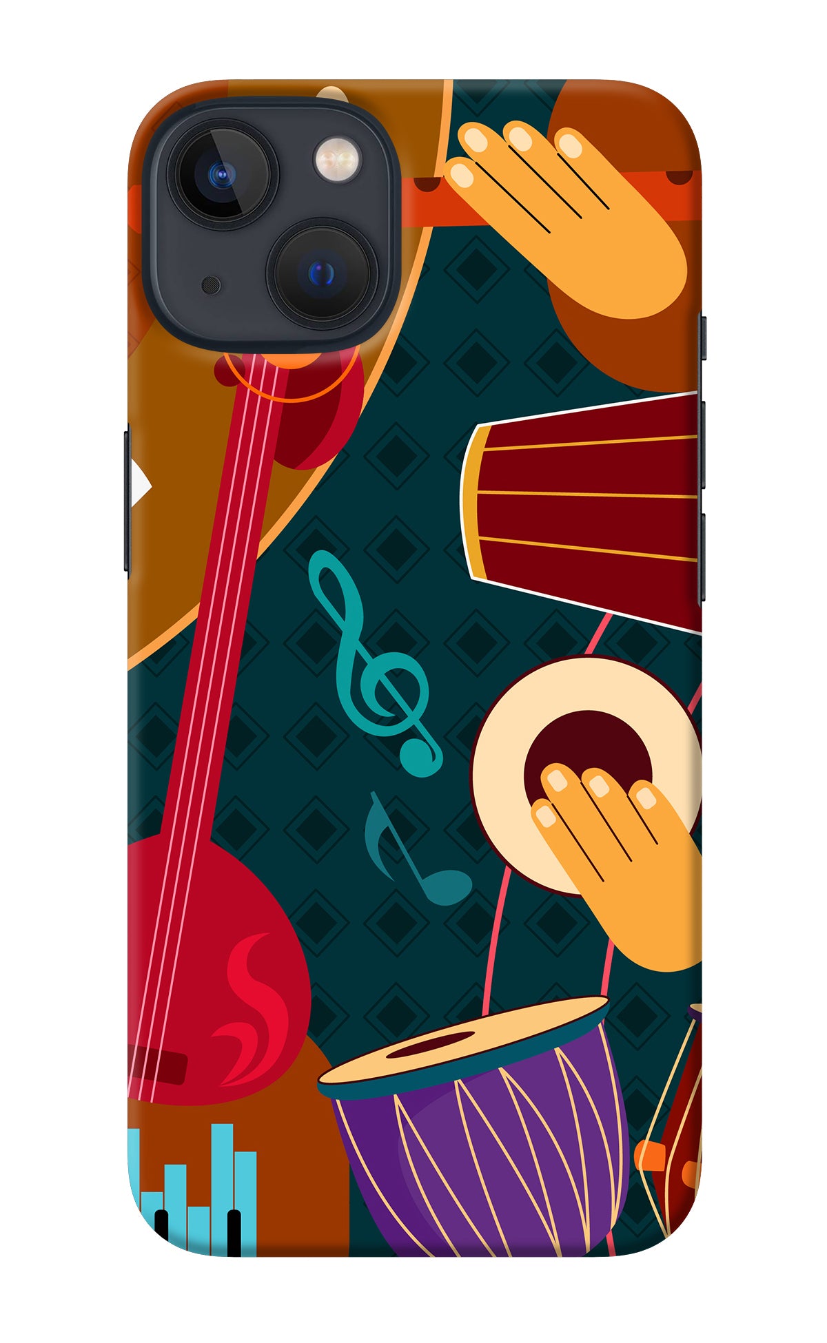 Music Instrument iPhone 13 Back Cover