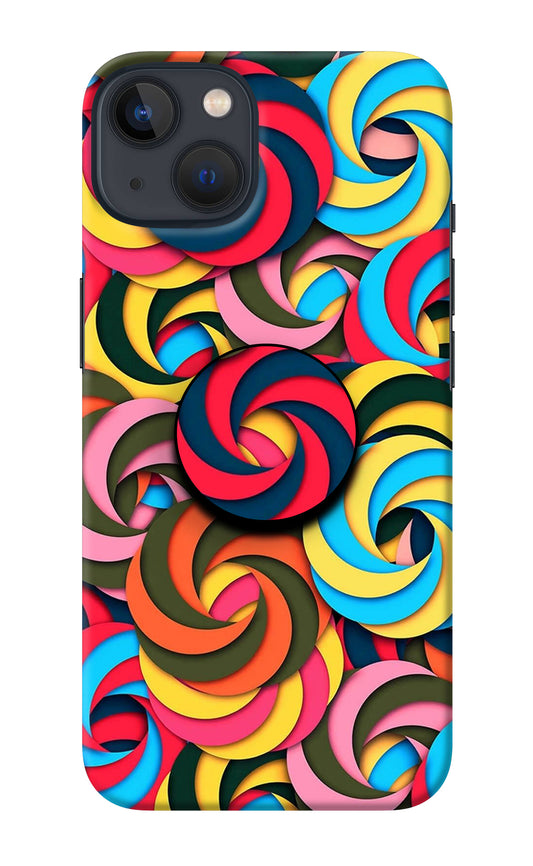 Spiral Pattern iPhone 13 Pop Case