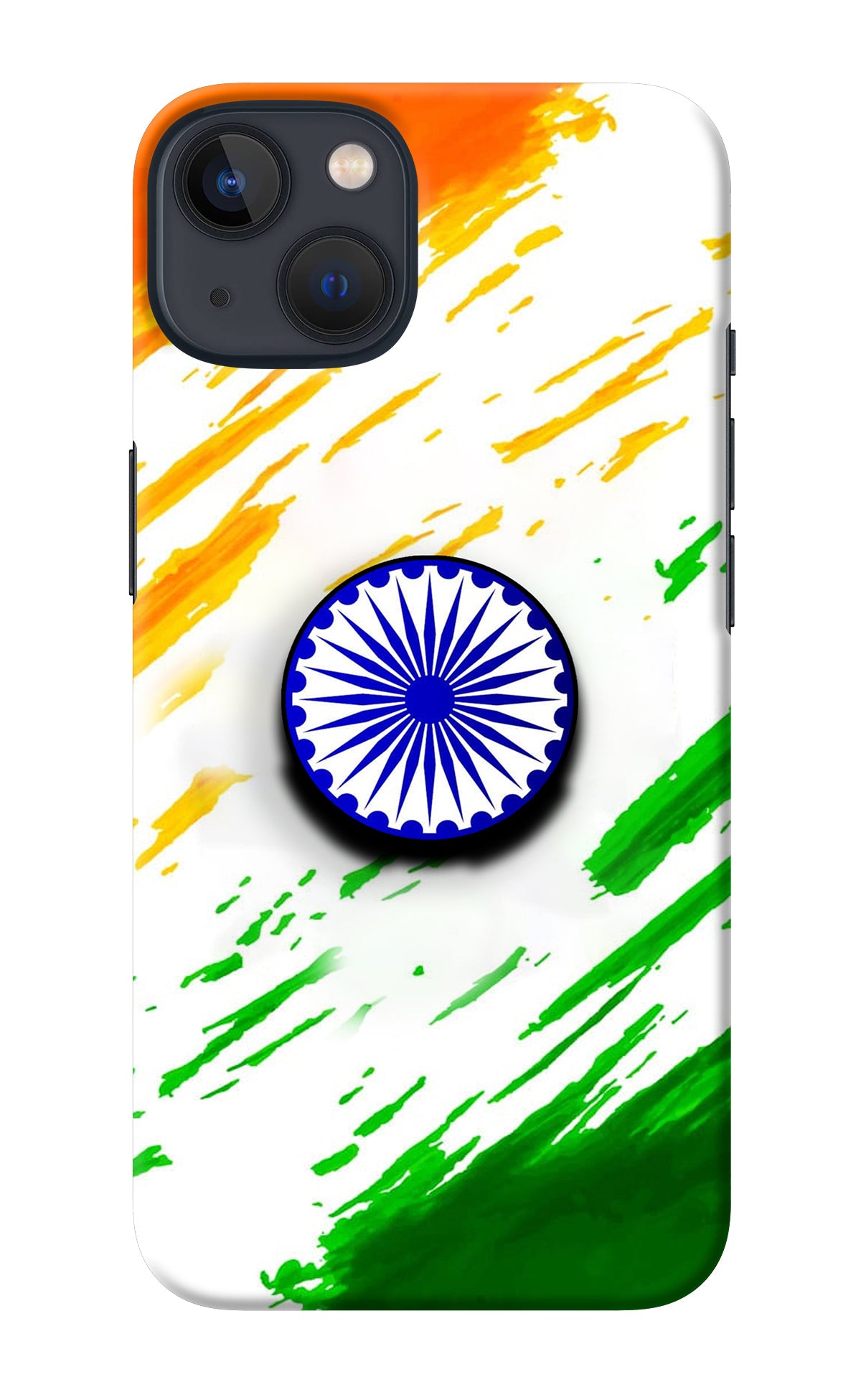 Indian Flag Ashoka Chakra iPhone 13 Pop Case