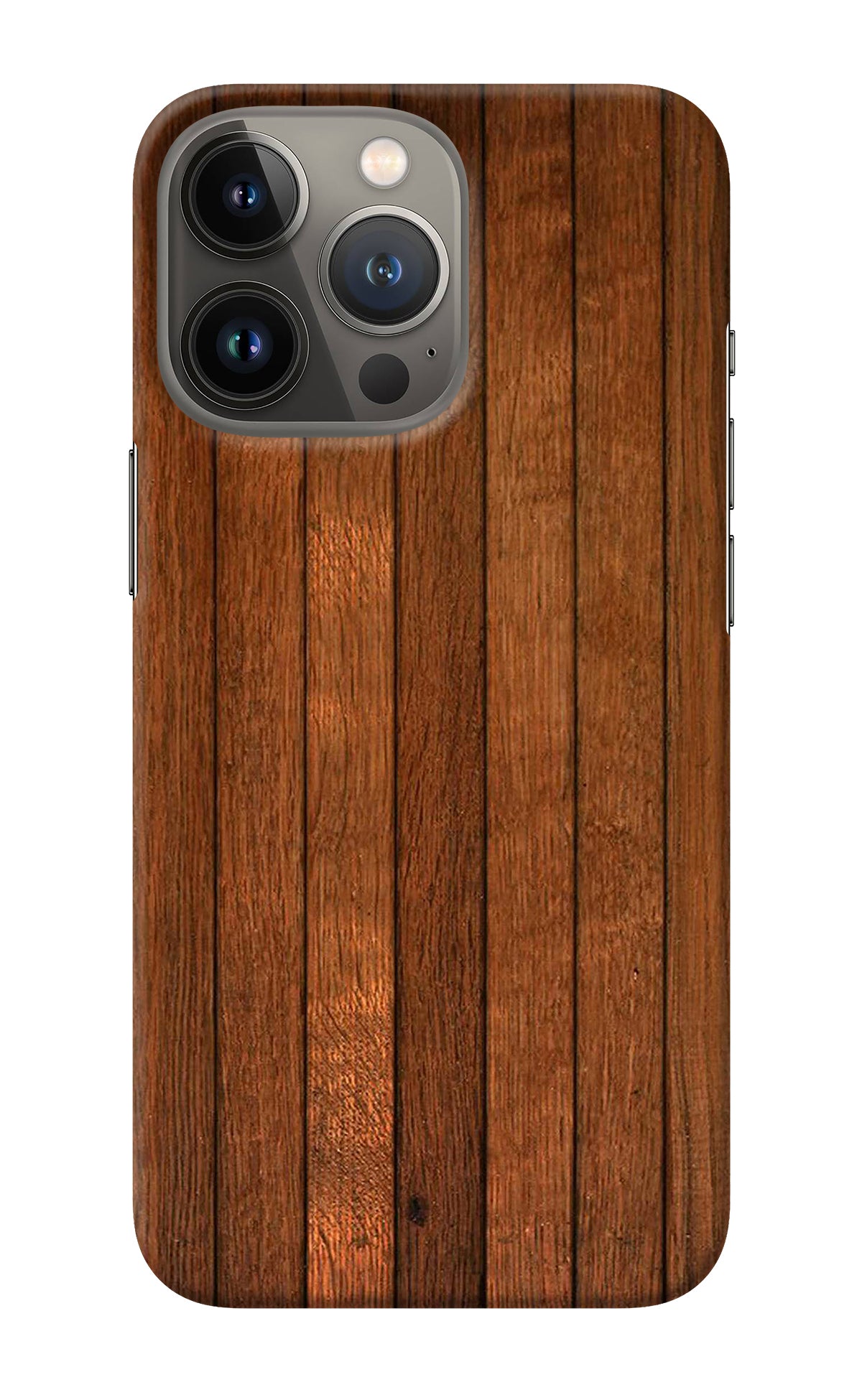 Wooden Artwork Bands iPhone 13 Pro Back Cover