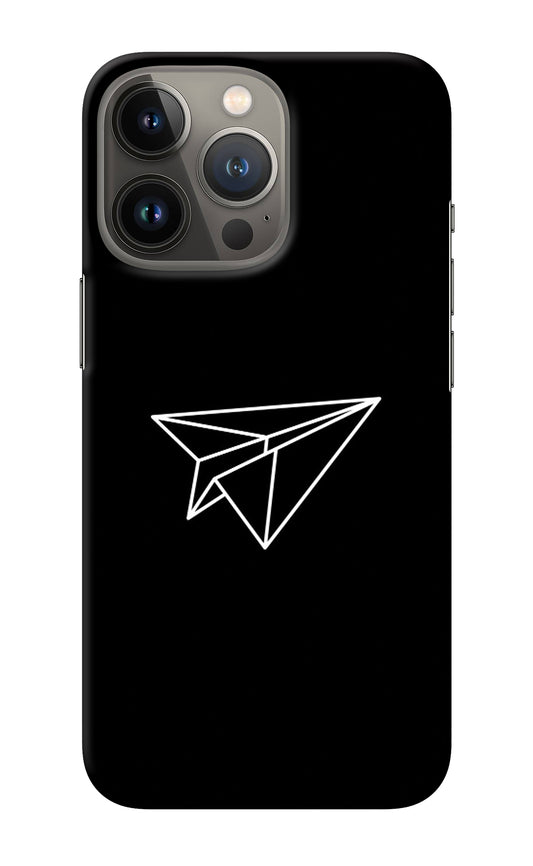 Paper Plane White iPhone 13 Pro Back Cover