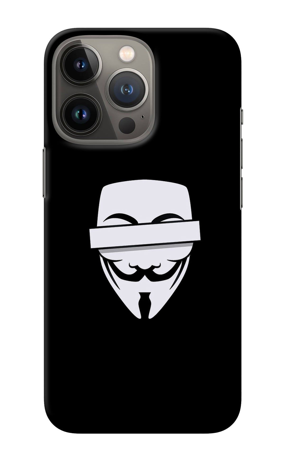 Anonymous Face iPhone 13 Pro Back Cover