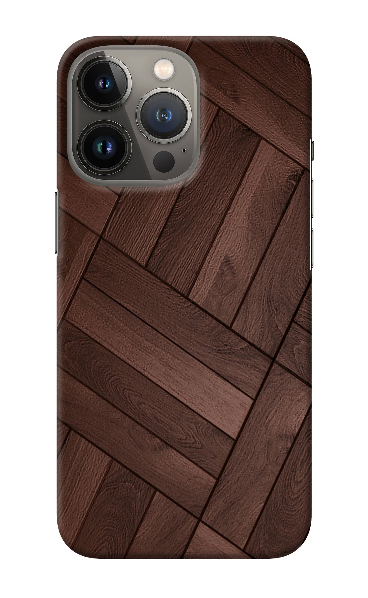 Wooden Texture Design iPhone 13 Pro Back Cover