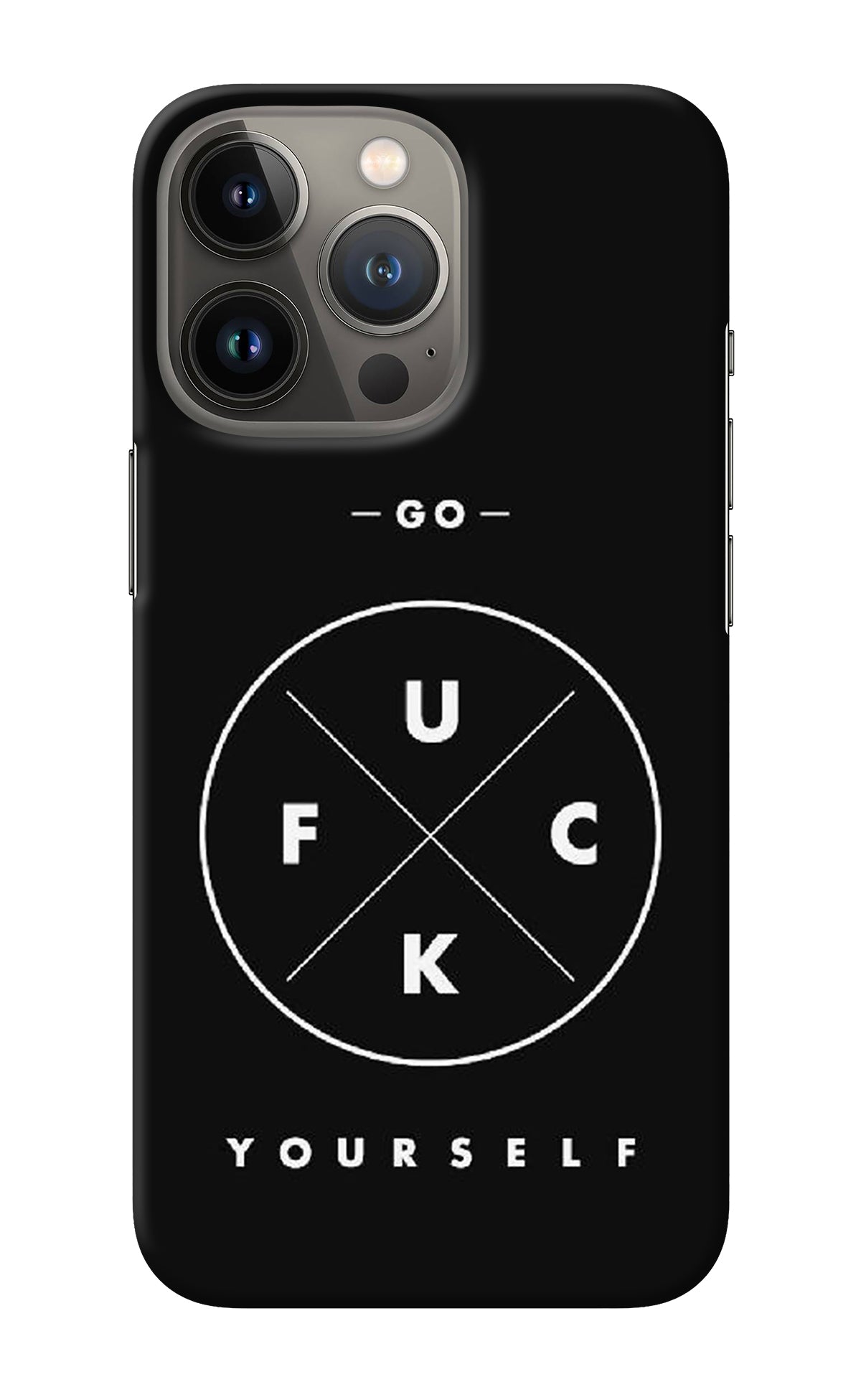 Go Fuck Yourself iPhone 13 Pro Back Cover