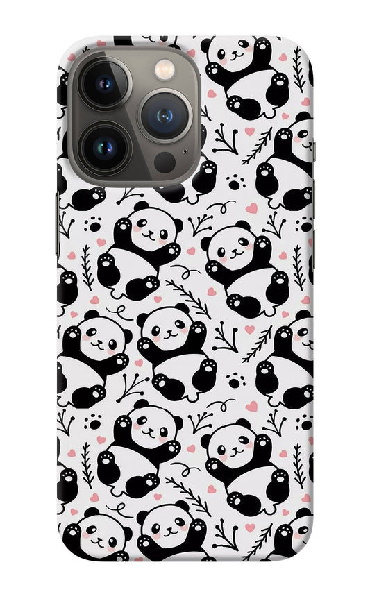 Cute Panda iPhone 13 Pro Back Cover