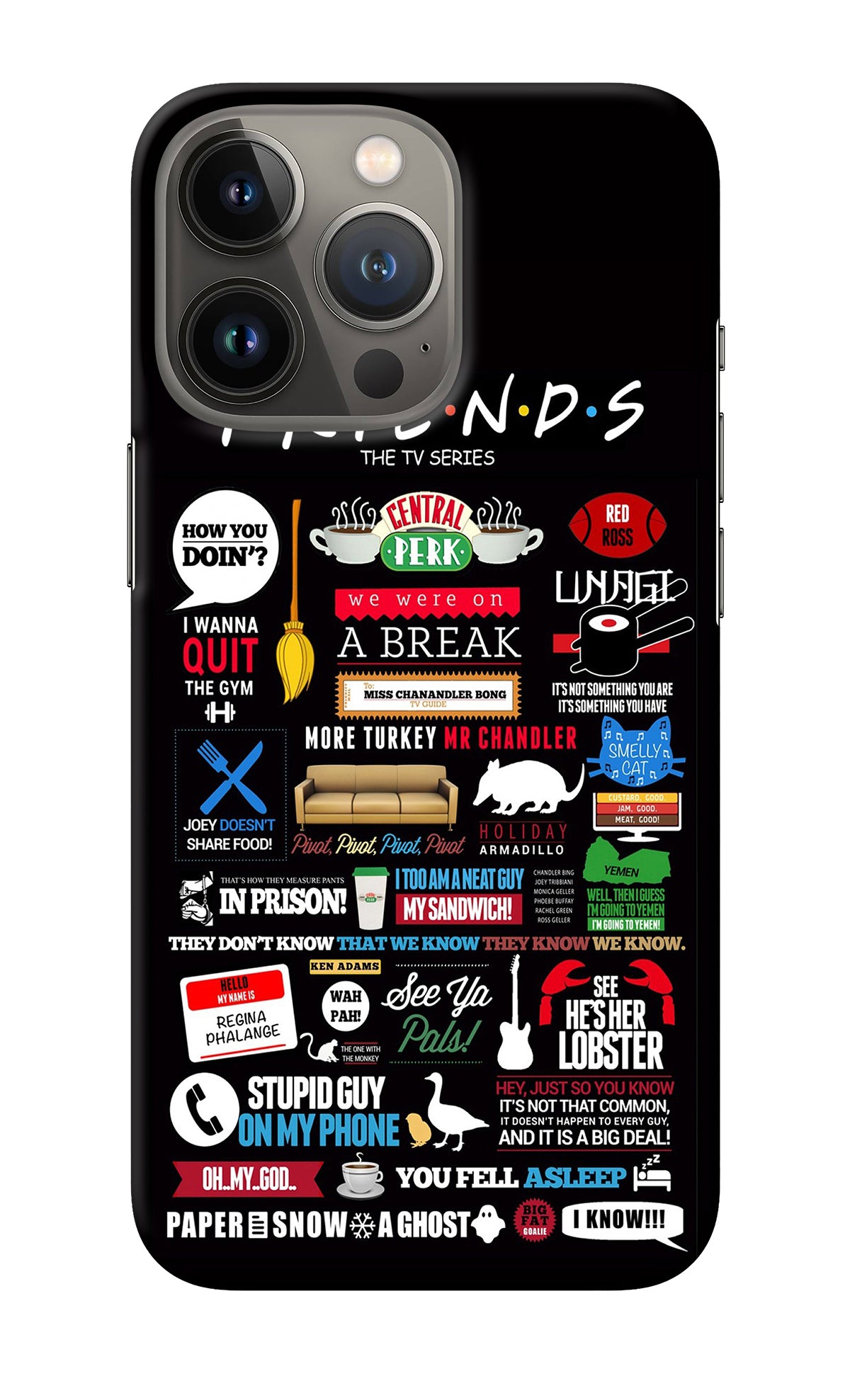 FRIENDS iPhone 13 Pro Back Cover