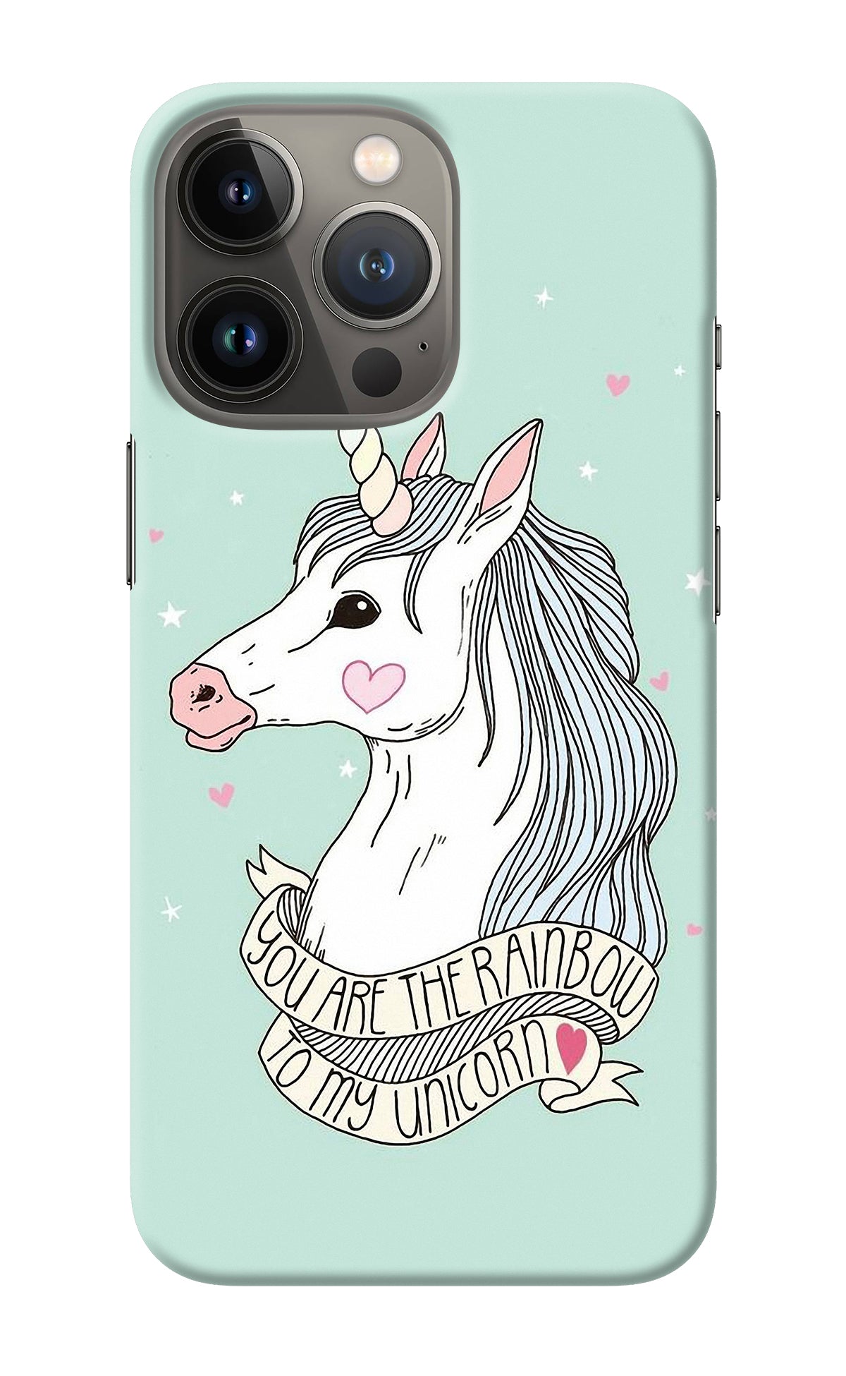 Unicorn Wallpaper iPhone 13 Pro Back Cover