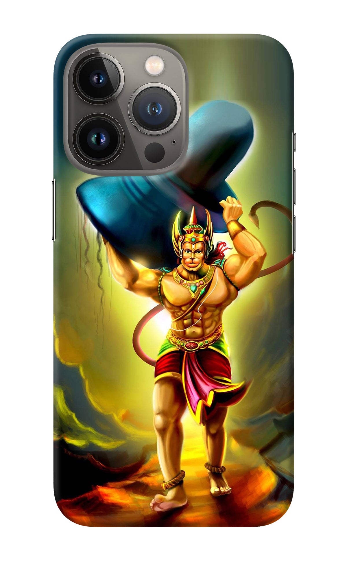 Lord Hanuman iPhone 13 Pro Back Cover