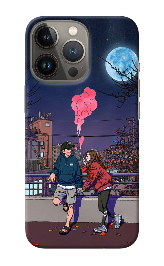 Chilling Couple iPhone 13 Pro Back Cover