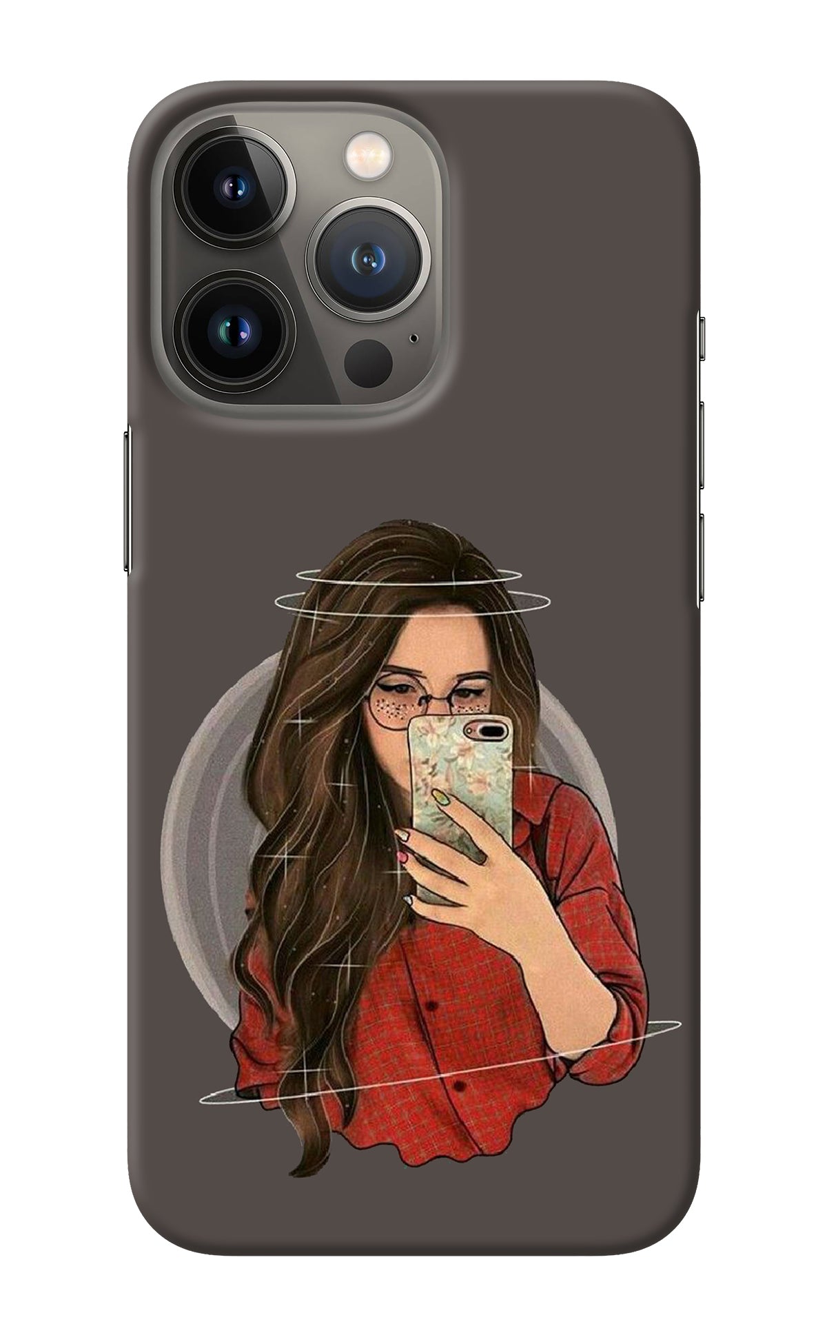 Selfie Queen iPhone 13 Pro Back Cover