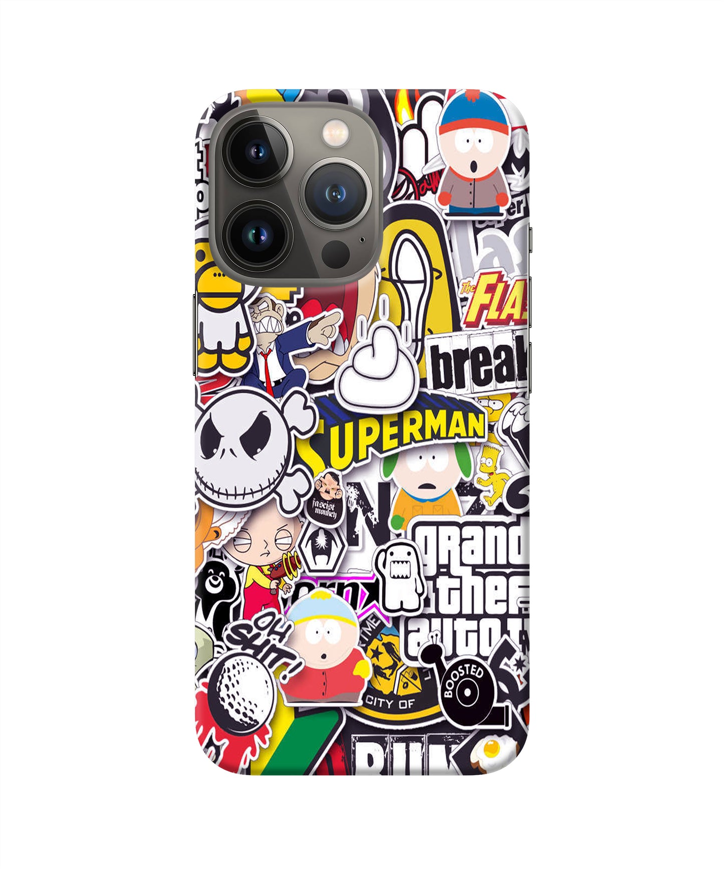 Sticker Bomb iPhone 13 Pro Back Cover