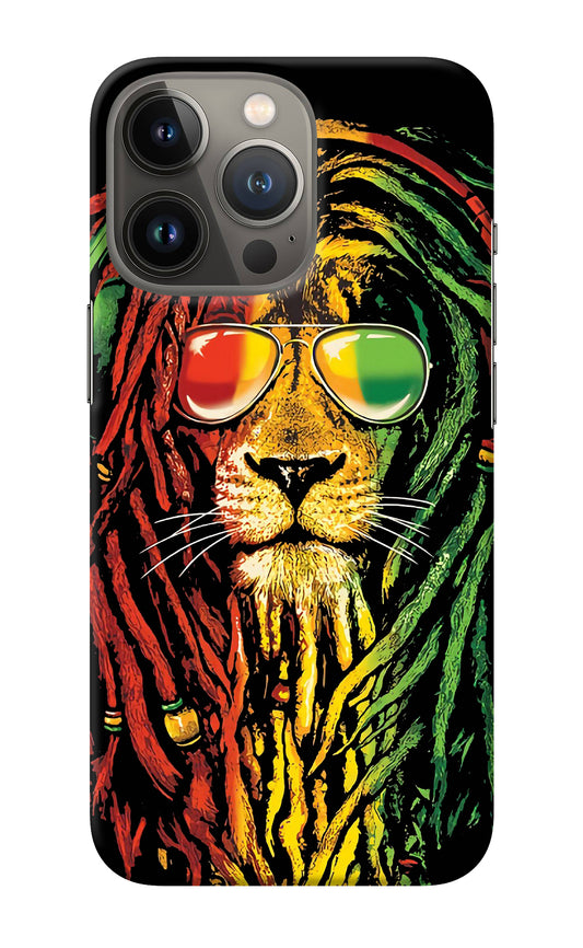 Rasta Lion iPhone 13 Pro Back Cover