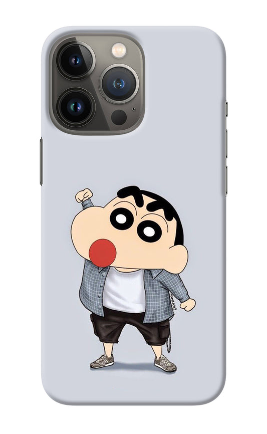 Shinchan iPhone 13 Pro Back Cover