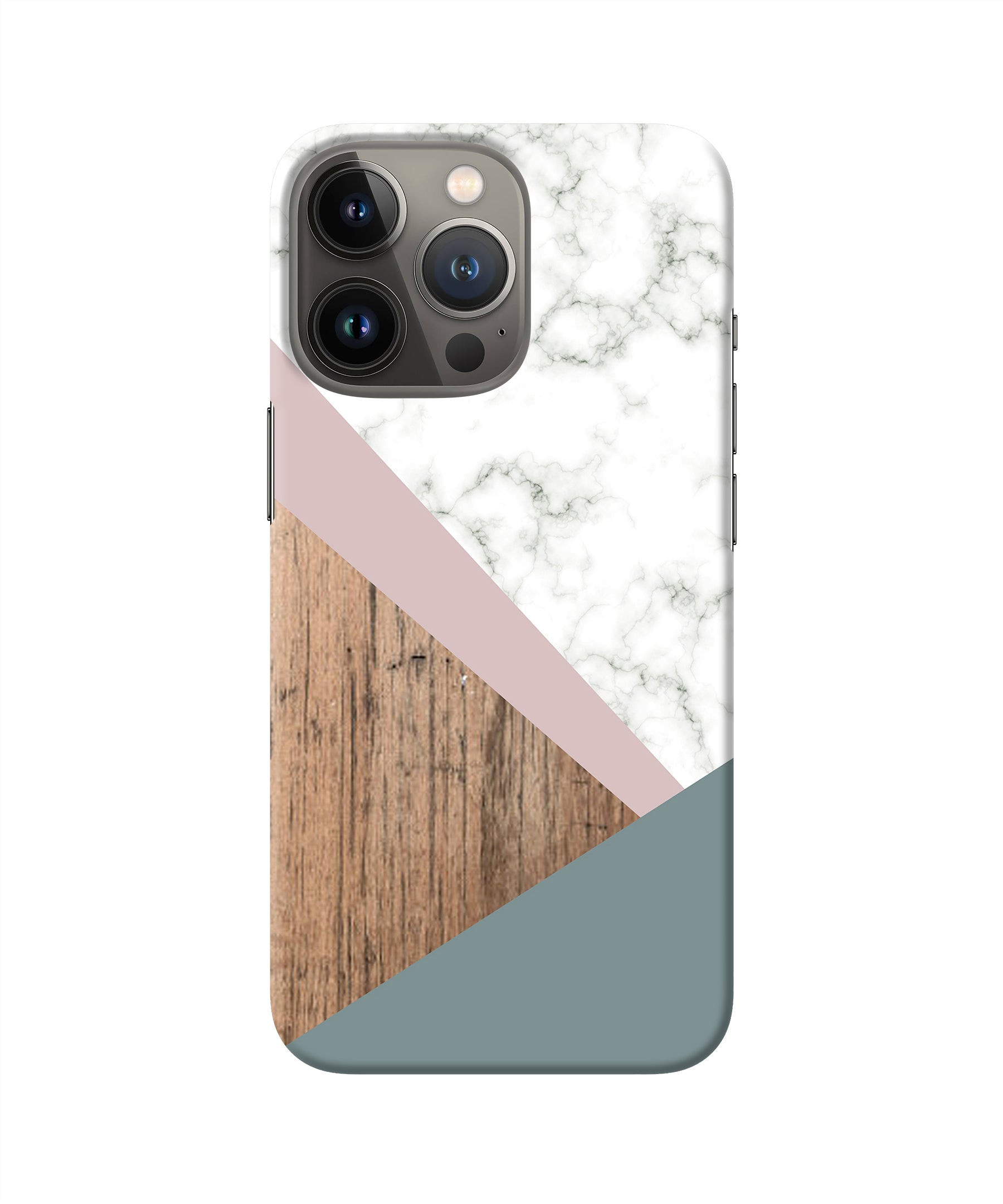 Marble wood Abstract iPhone 13 Pro Back Cover