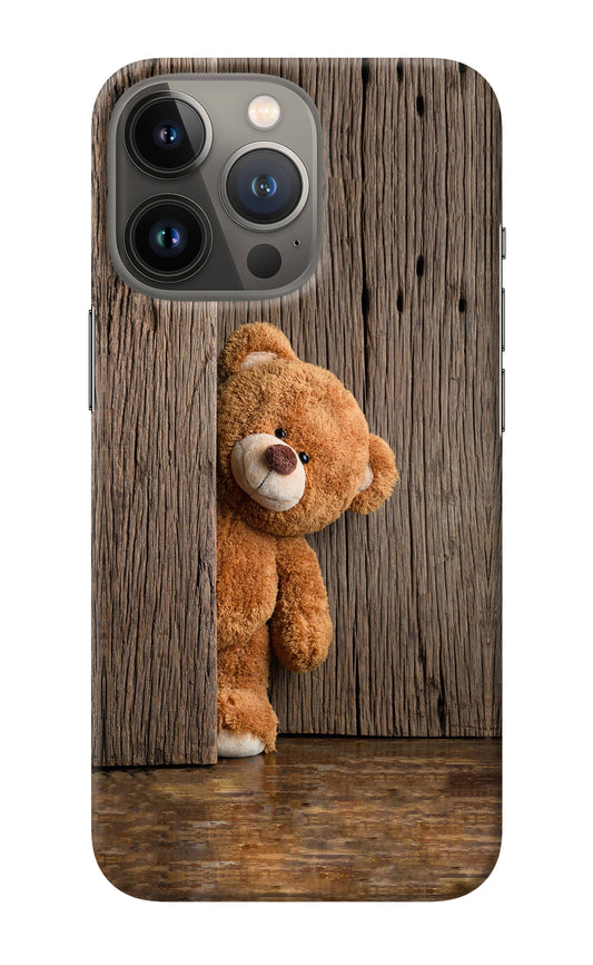 Teddy Wooden iPhone 13 Pro Back Cover