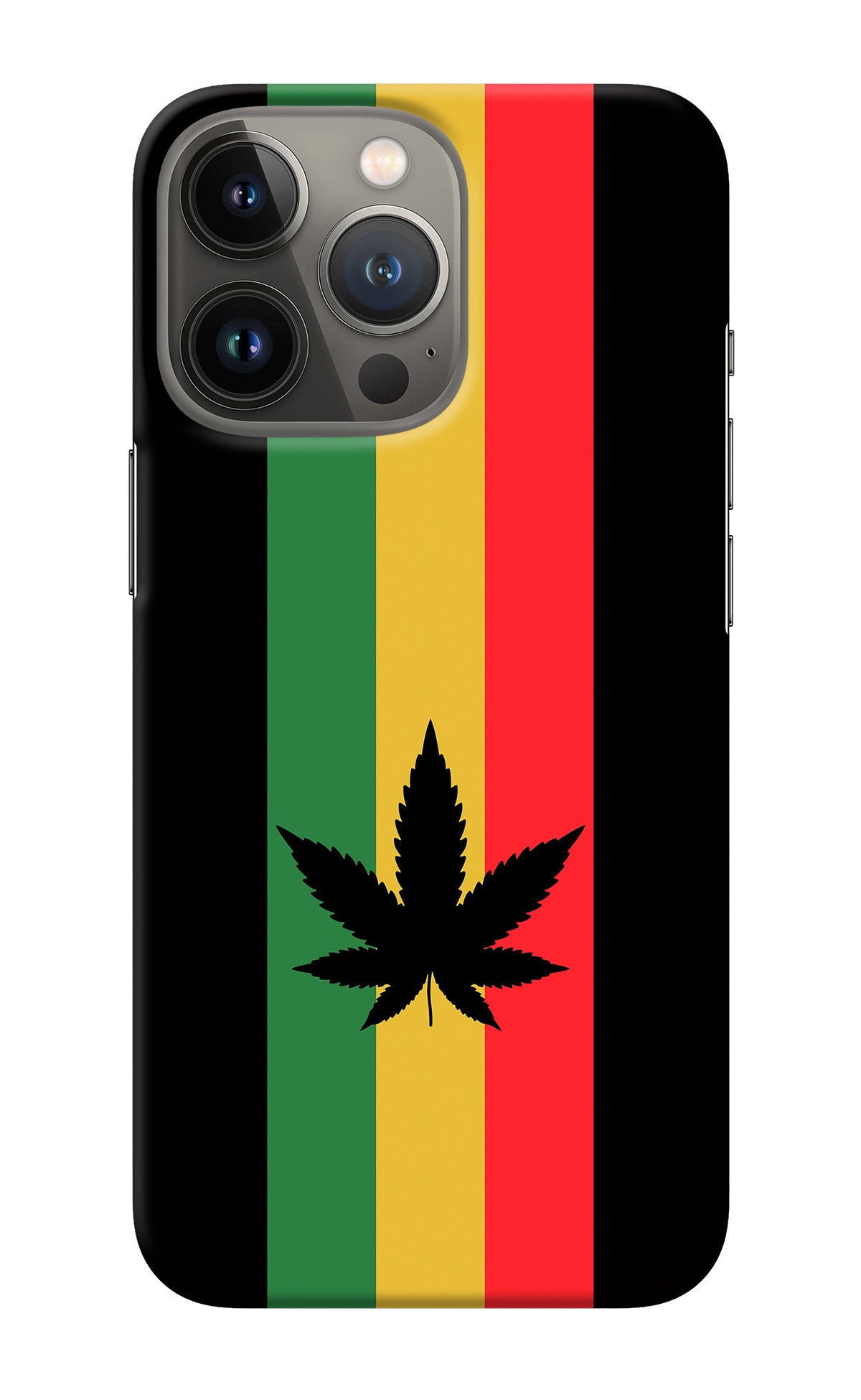 Weed Flag iPhone 13 Pro Back Cover