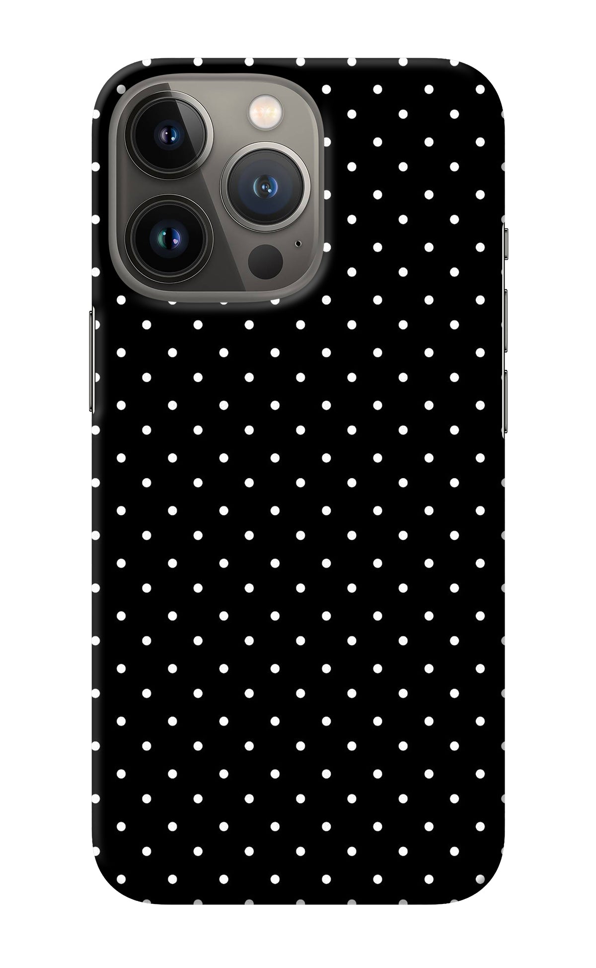 White Dots iPhone 13 Pro Back Cover