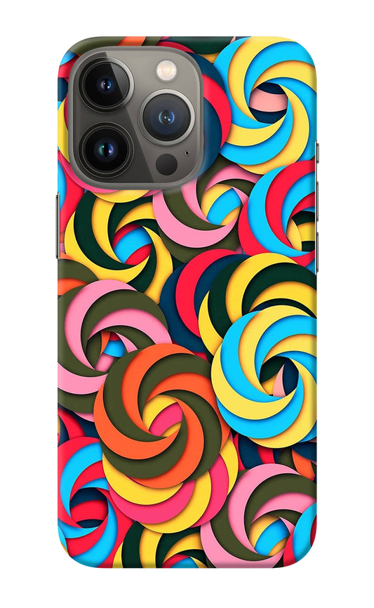 Spiral Pattern iPhone 13 Pro Back Cover