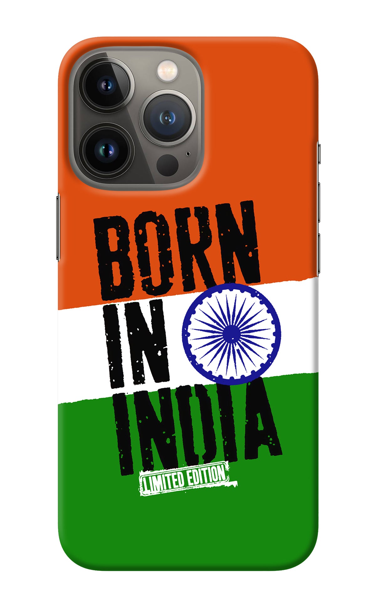 Born in India iPhone 13 Pro Back Cover