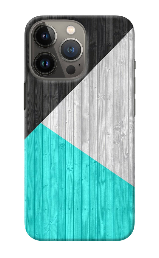 Wooden Abstract iPhone 13 Pro Back Cover