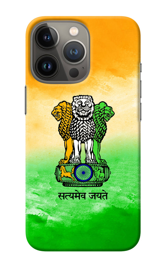 Satyamev Jayate Flag iPhone 13 Pro Back Cover