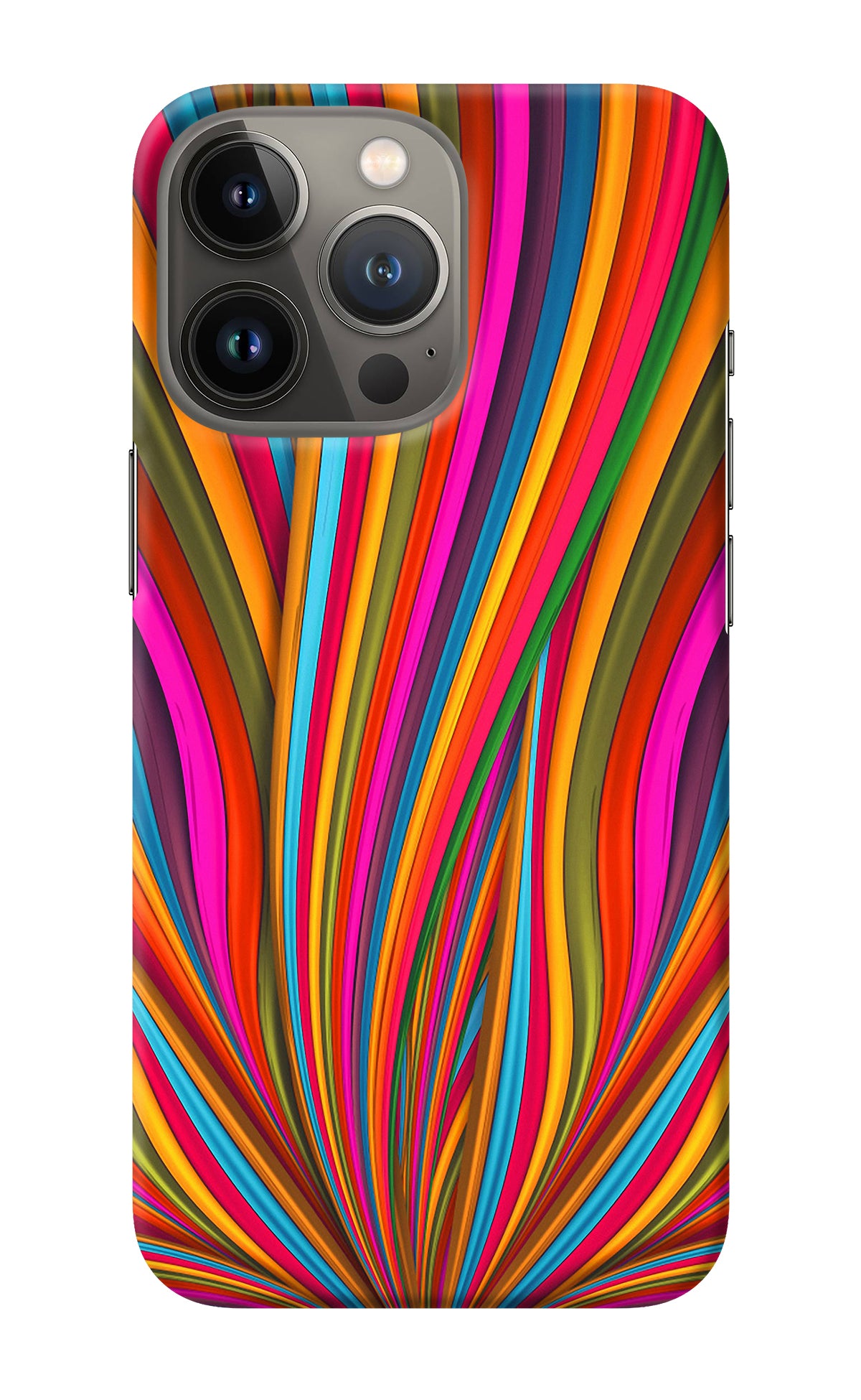 Trippy Wavy iPhone 13 Pro Back Cover