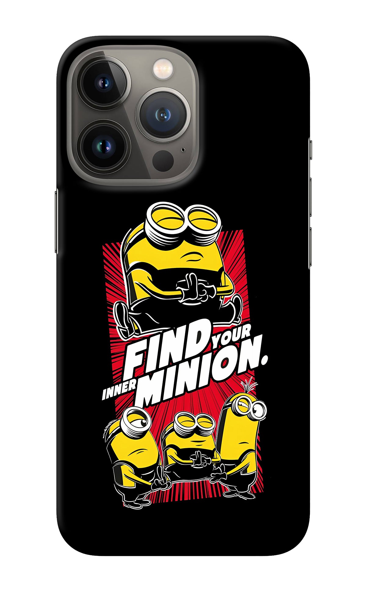 Find your inner Minion iPhone 13 Pro Back Cover