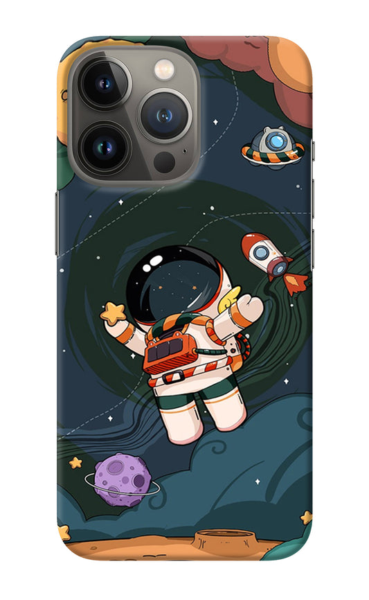 Cartoon Astronaut iPhone 13 Pro Back Cover