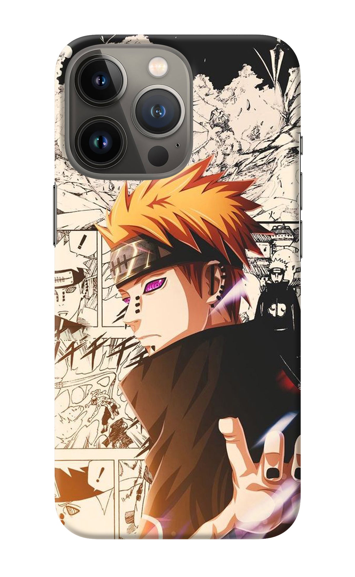 Pain Anime iPhone 13 Pro Back Cover