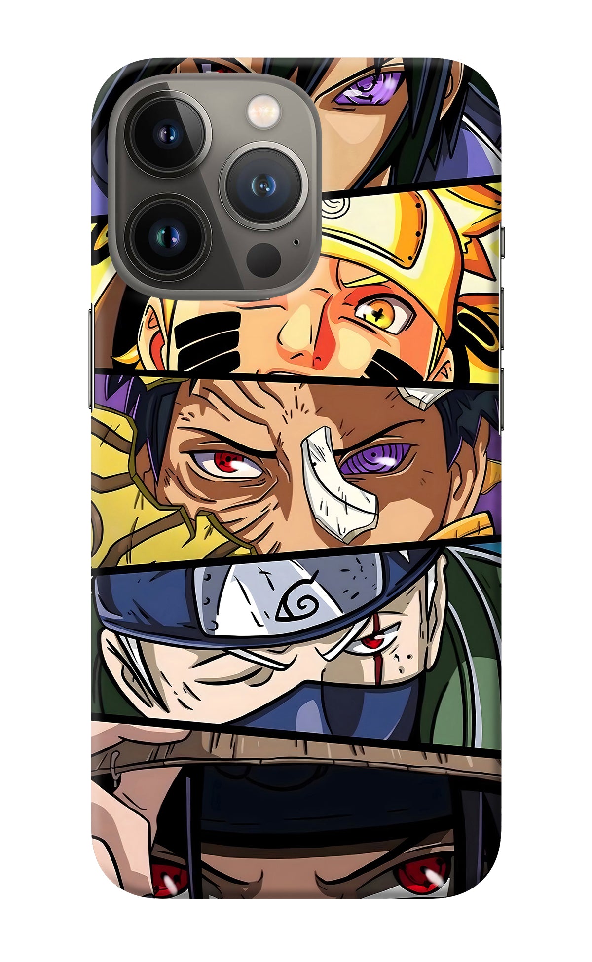 Naruto Character iPhone 13 Pro Back Cover