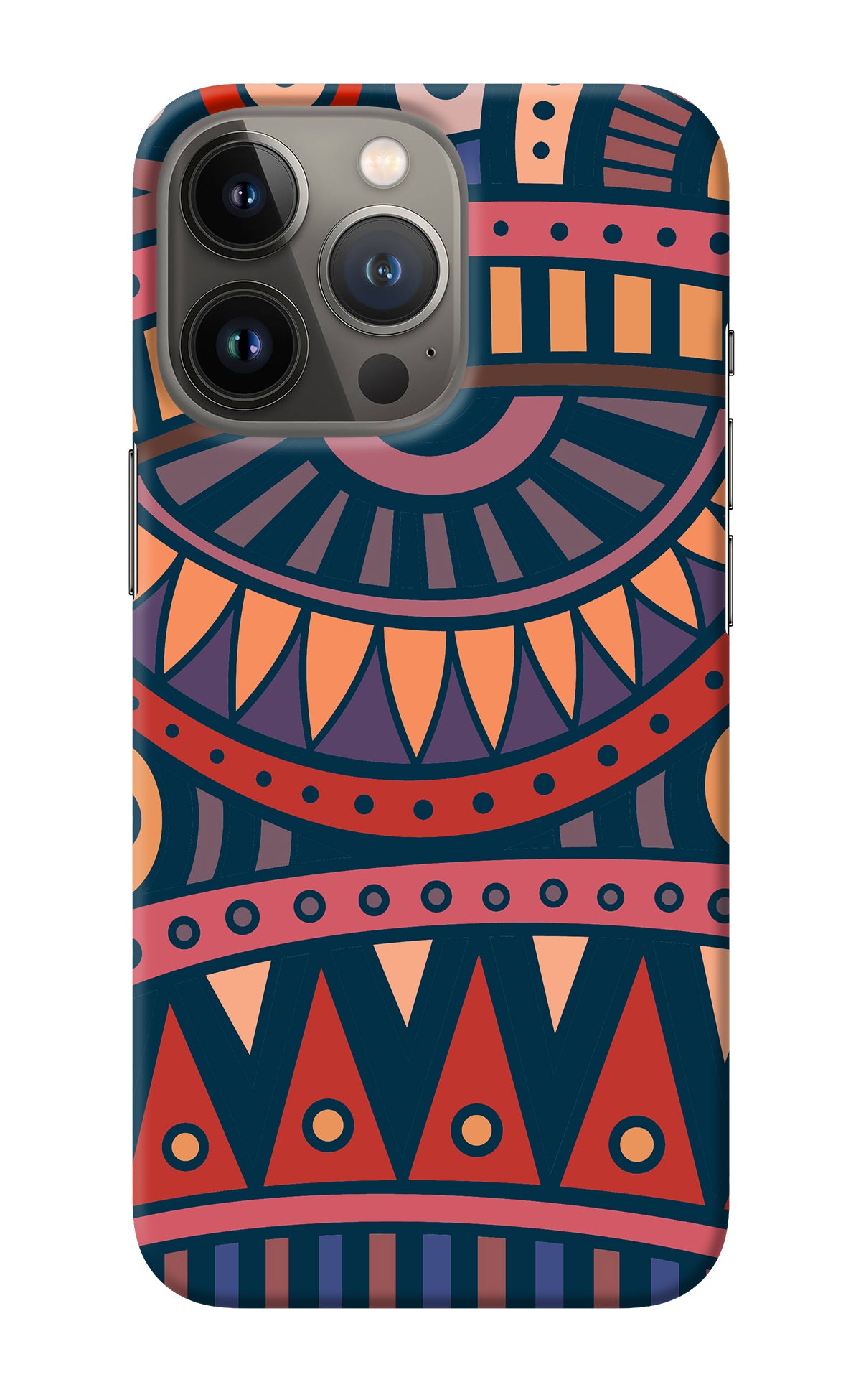 African Culture Design iPhone 13 Pro Back Cover