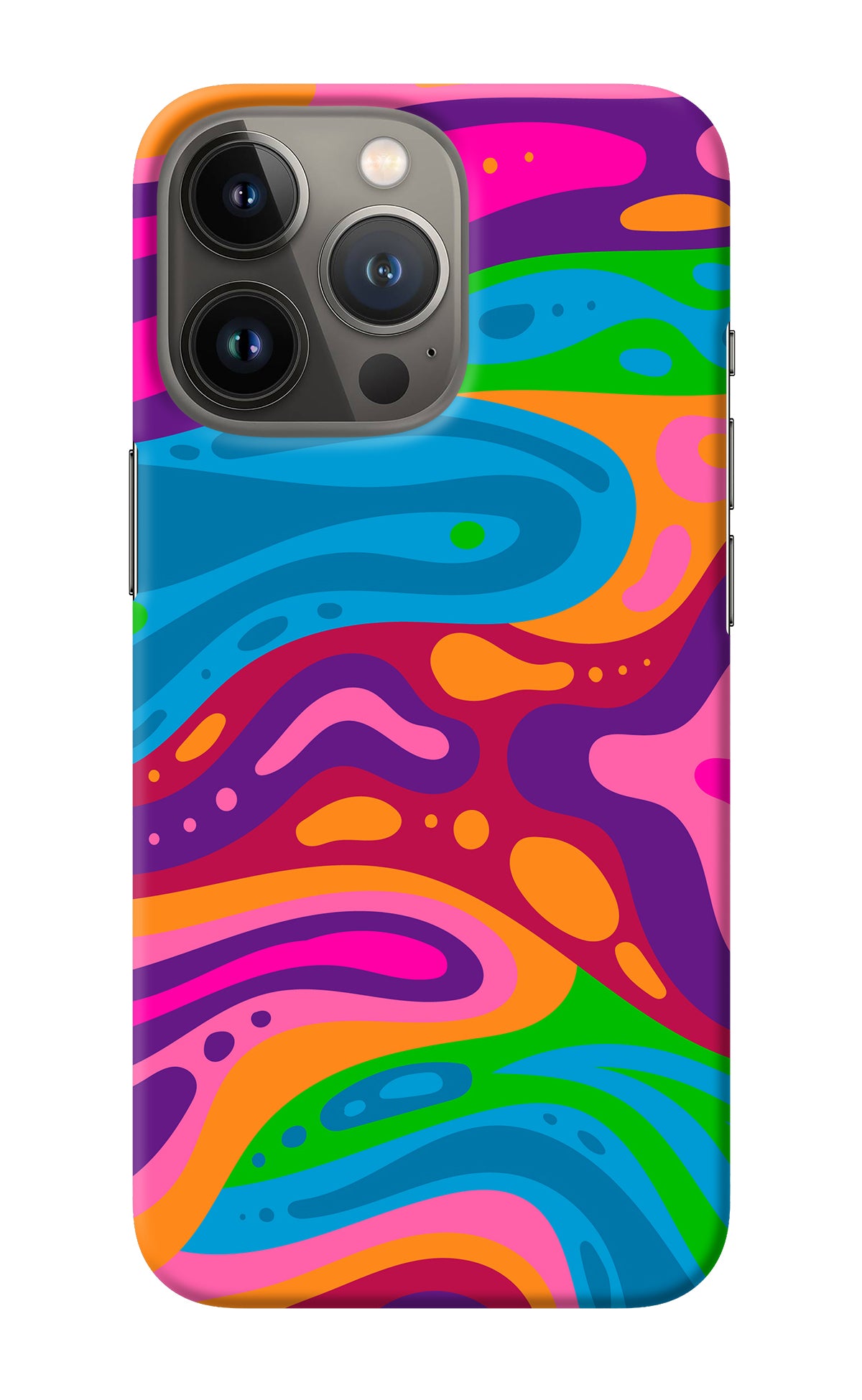 Trippy Pattern iPhone 13 Pro Back Cover